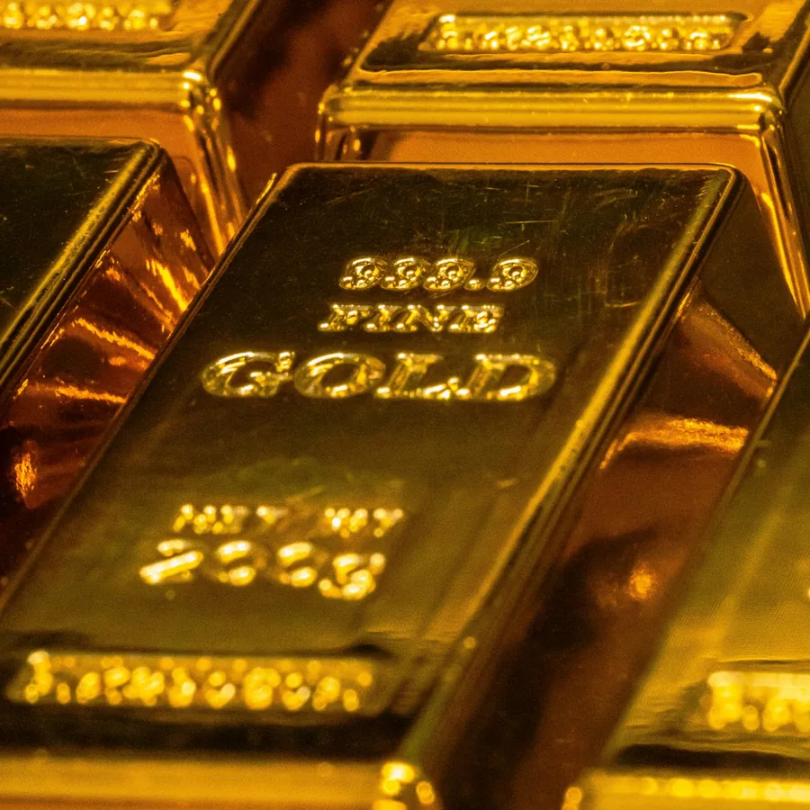 24K gold bars